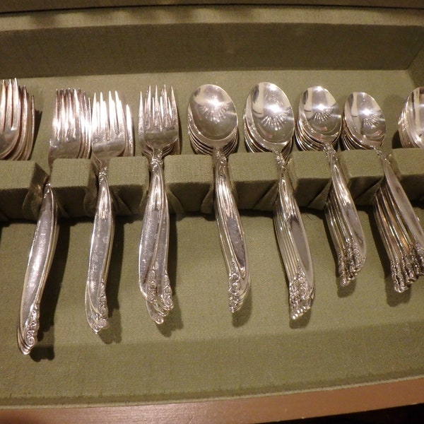 1847 Rogers Bros LEILANI International Silver Plate 1961 Flatware your choice  forks spoons knives