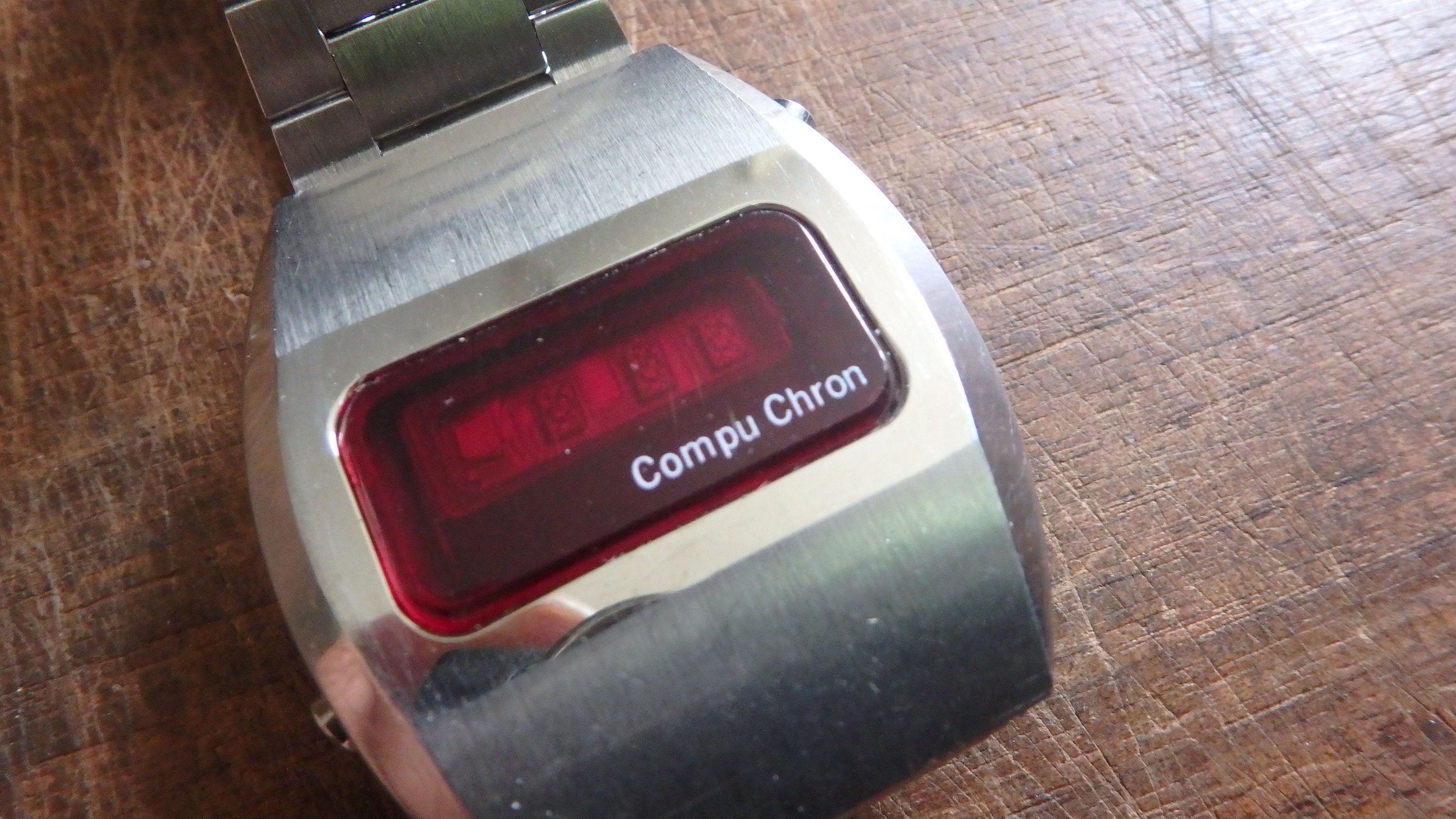 Compu top chron watch