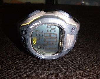 timex ironman xc twsa02100 running watch  black grey