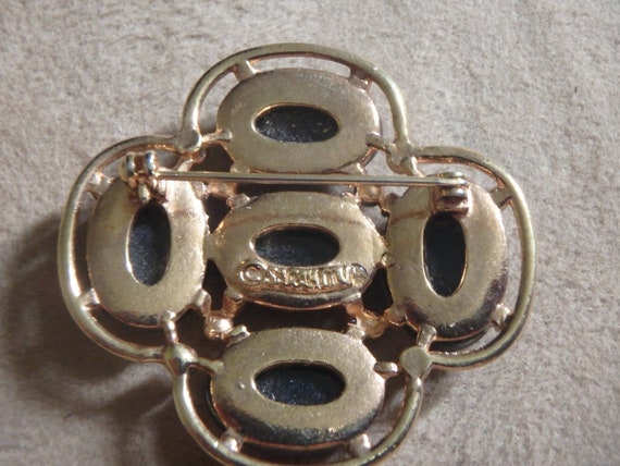 vintage Sarah Coventry Brooch Light of The East P… - image 5