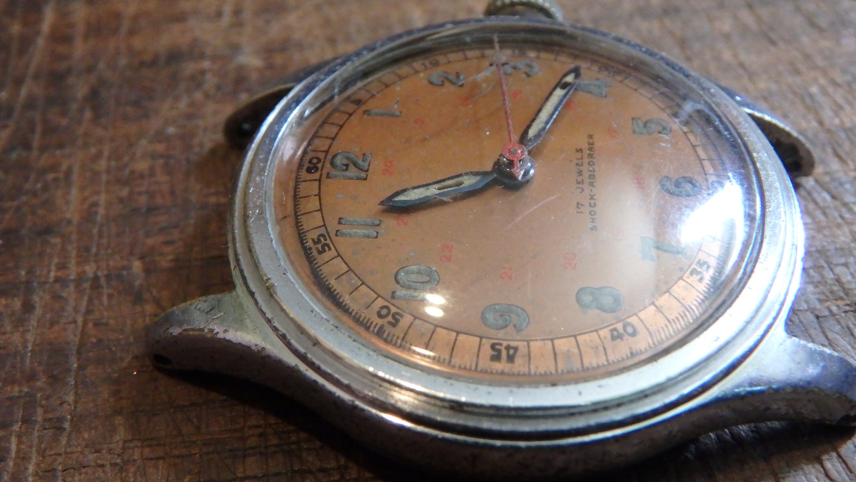 Rare Vintage WWII TIMOR Military Watch 17 Jewels - Etsy