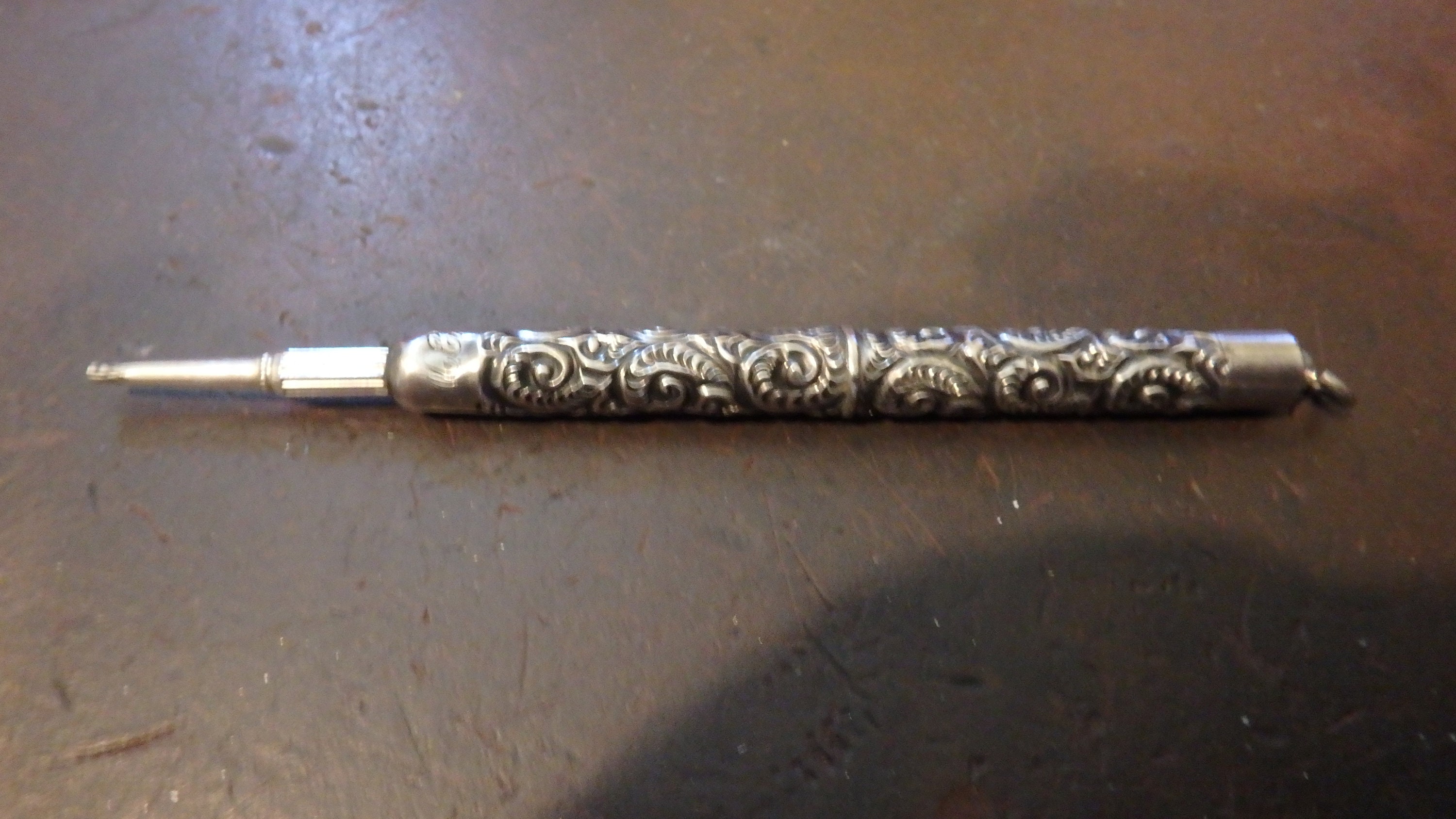 Rollerball Solid Sterling Silver Handmade in Italy Artisan Pen 