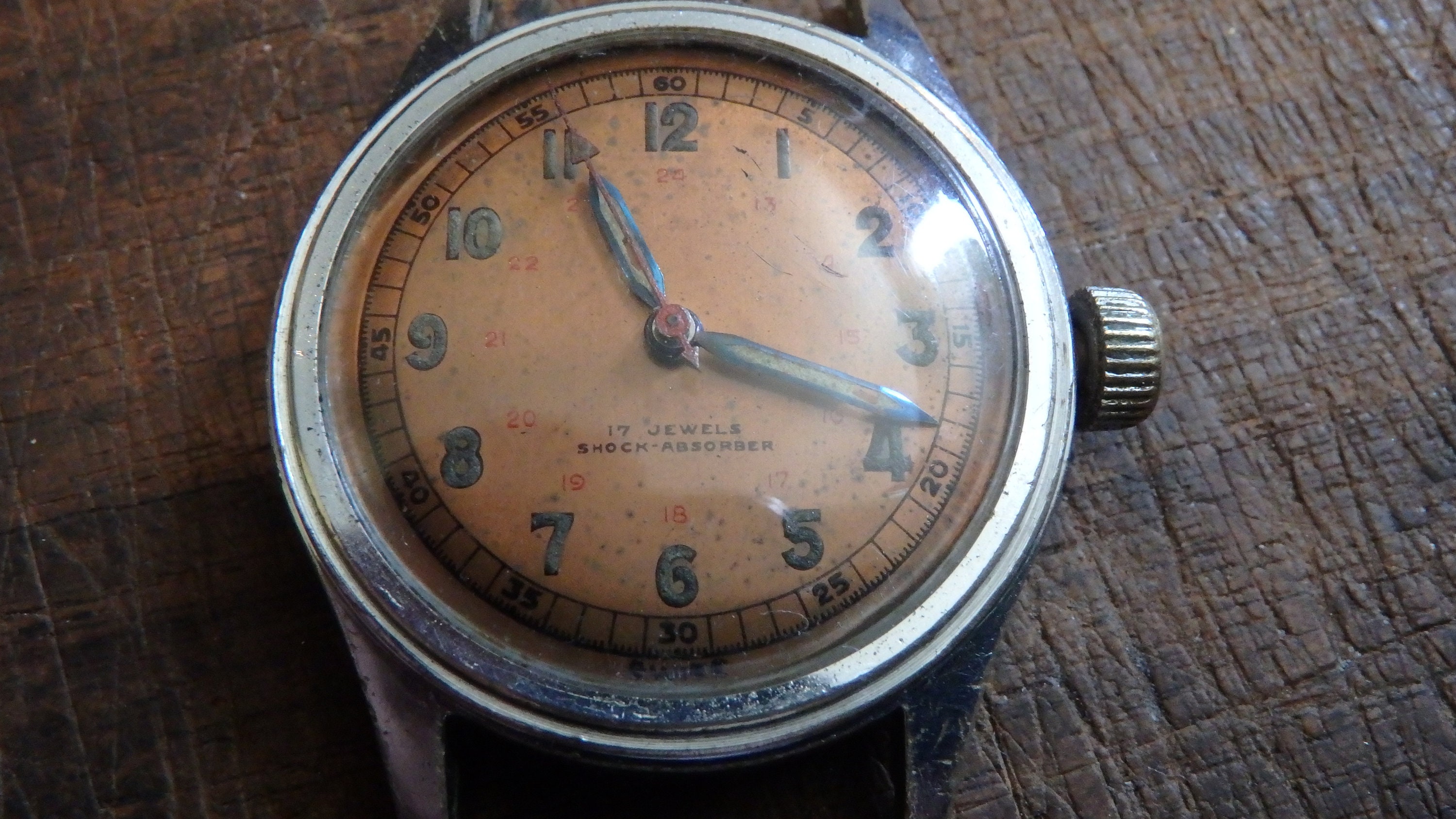 Rare Vintage WWII TIMOR Military Watch 17 Jewels - Etsy