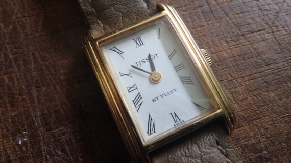 Vintage tissot stylist ladies cheap watch