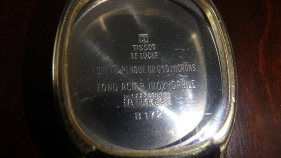 Tissot LE LOCLE gold filled mens watch case A163 … - image 4