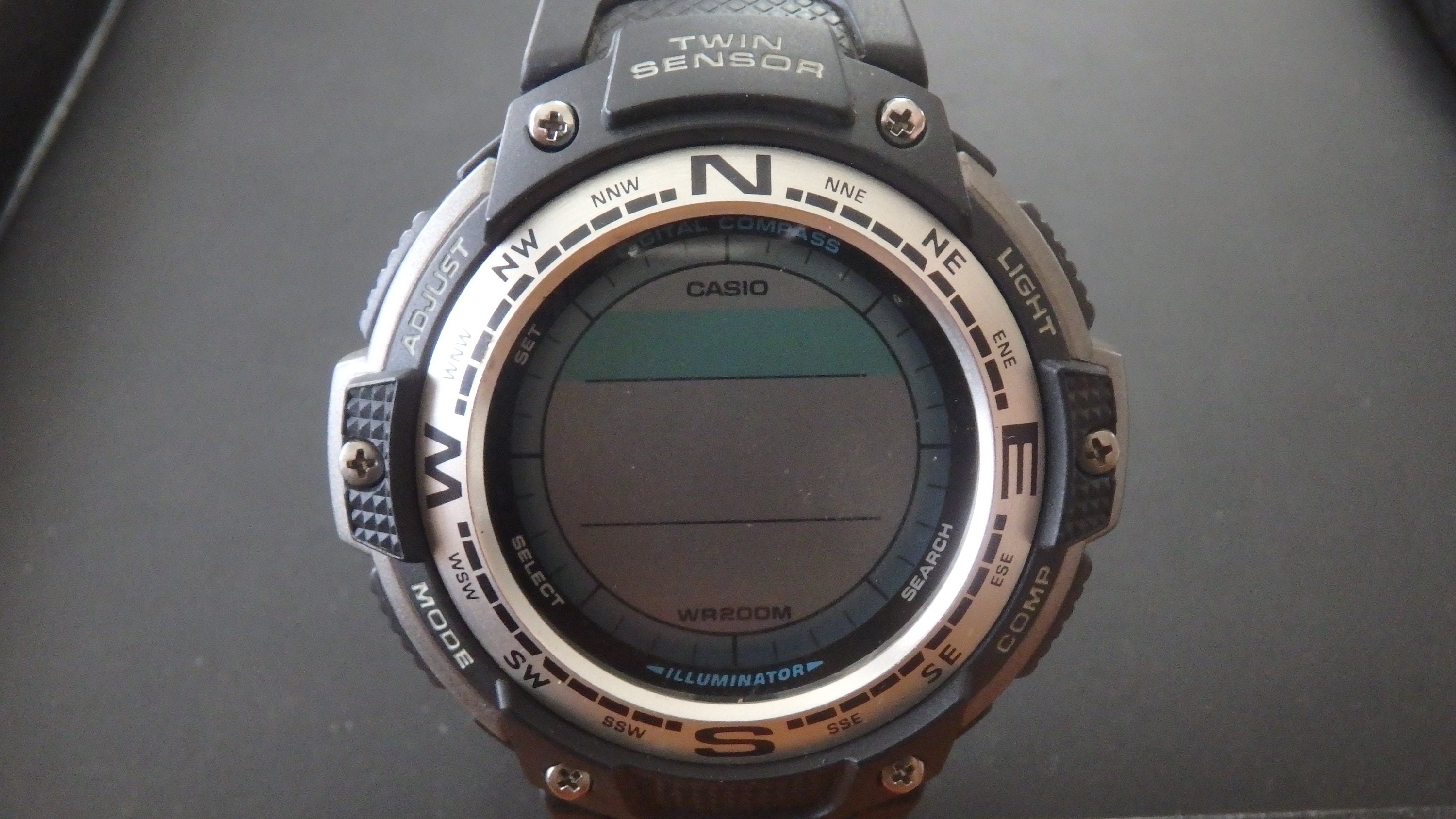 Casio Men s SGW100 Twin Sensor Digital Watch Etsy UK