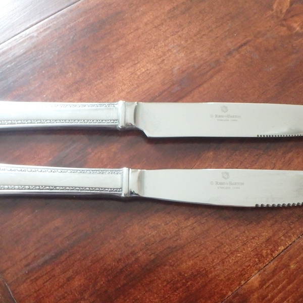 Reed & Barton Copley stainless steak knife or dinner knife  your choice by the piece