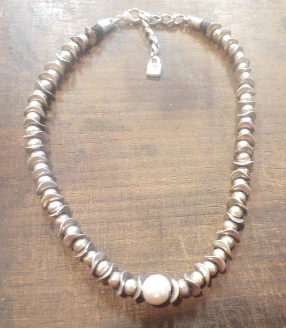 vintage uno de 50 sterling silver 925 necklace 18 