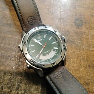 Vintage Timex Expedition Indiglo Digital Lcd Analog Chronograph Watch Green Face 930 Pp Etsy