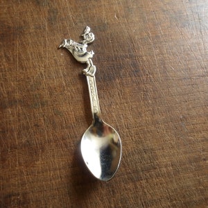 Silver Duck Baby Spoon - Templeton Silver