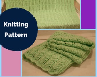 Knit Baby Blanket Pattern