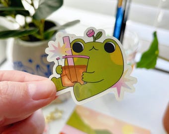 Sticker koffiekikker