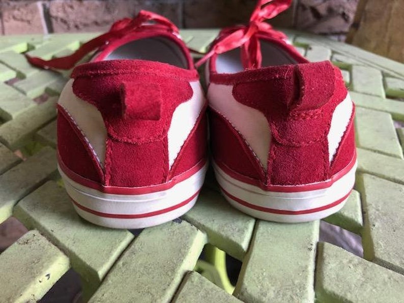 VINTAGE DIESEL SHOES Women's Red White Canvas Girl's | Etsy