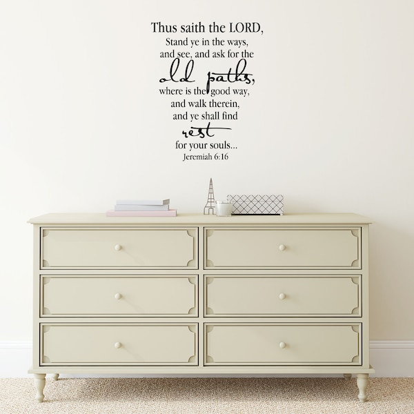 Kjv Wall Decal Etsy