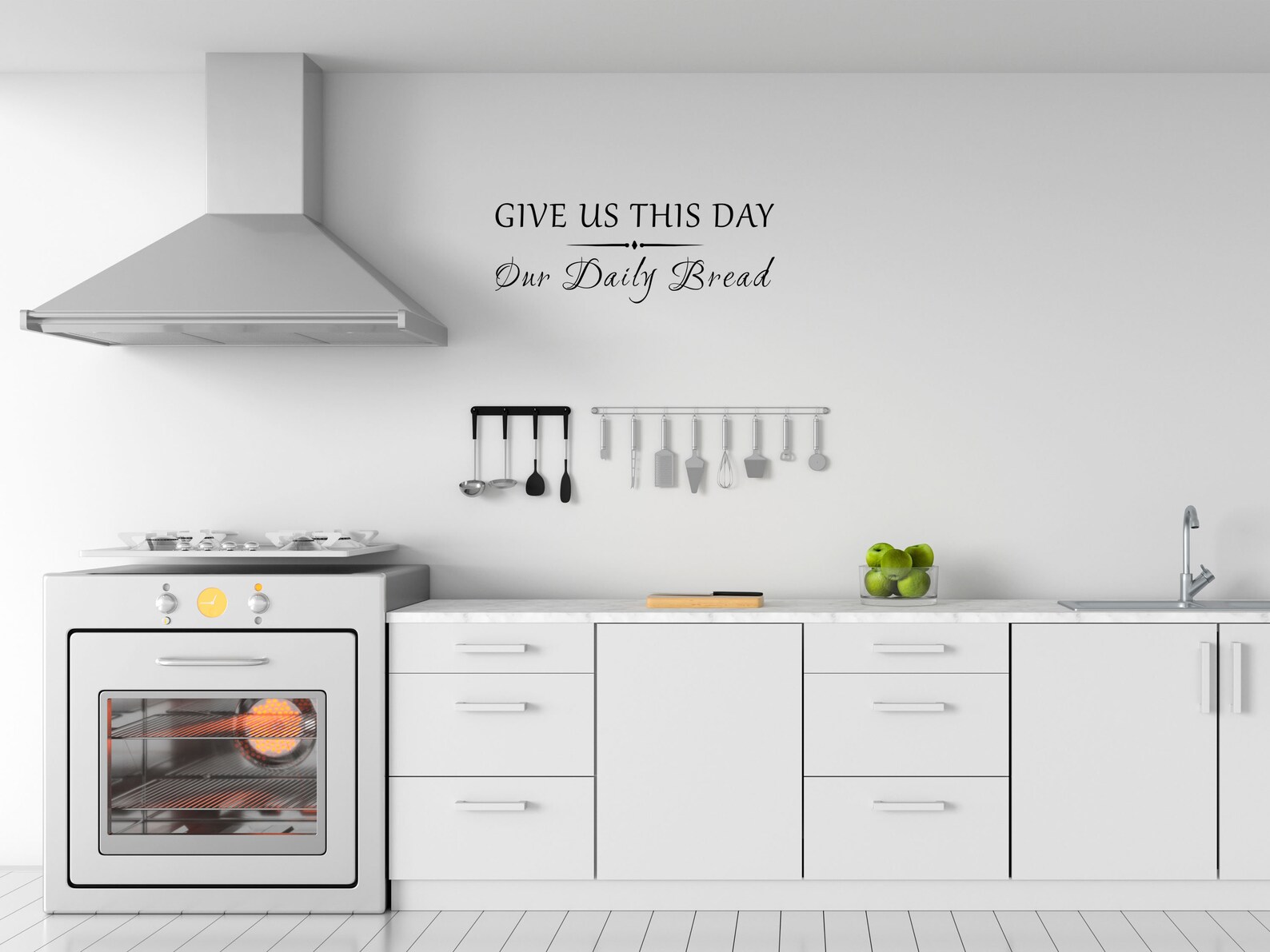 Give Us This Day Our Daily Bread Vinyl Wall Decal
