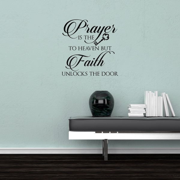 Prayer Wall Decal Etsy