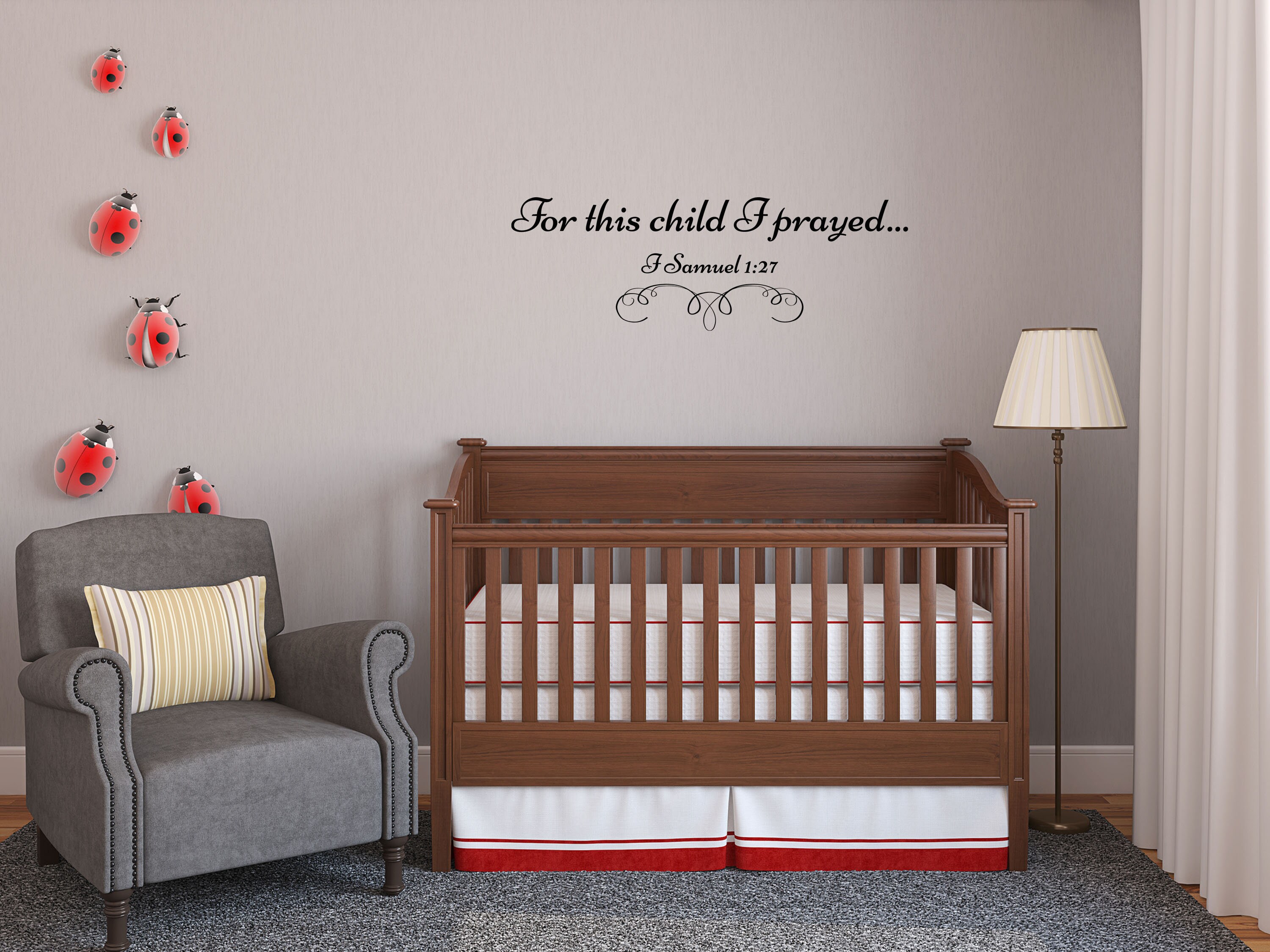 Name Wall Decals Nursery - Nursery Decor - Name Decal Girls - Bedroom ...