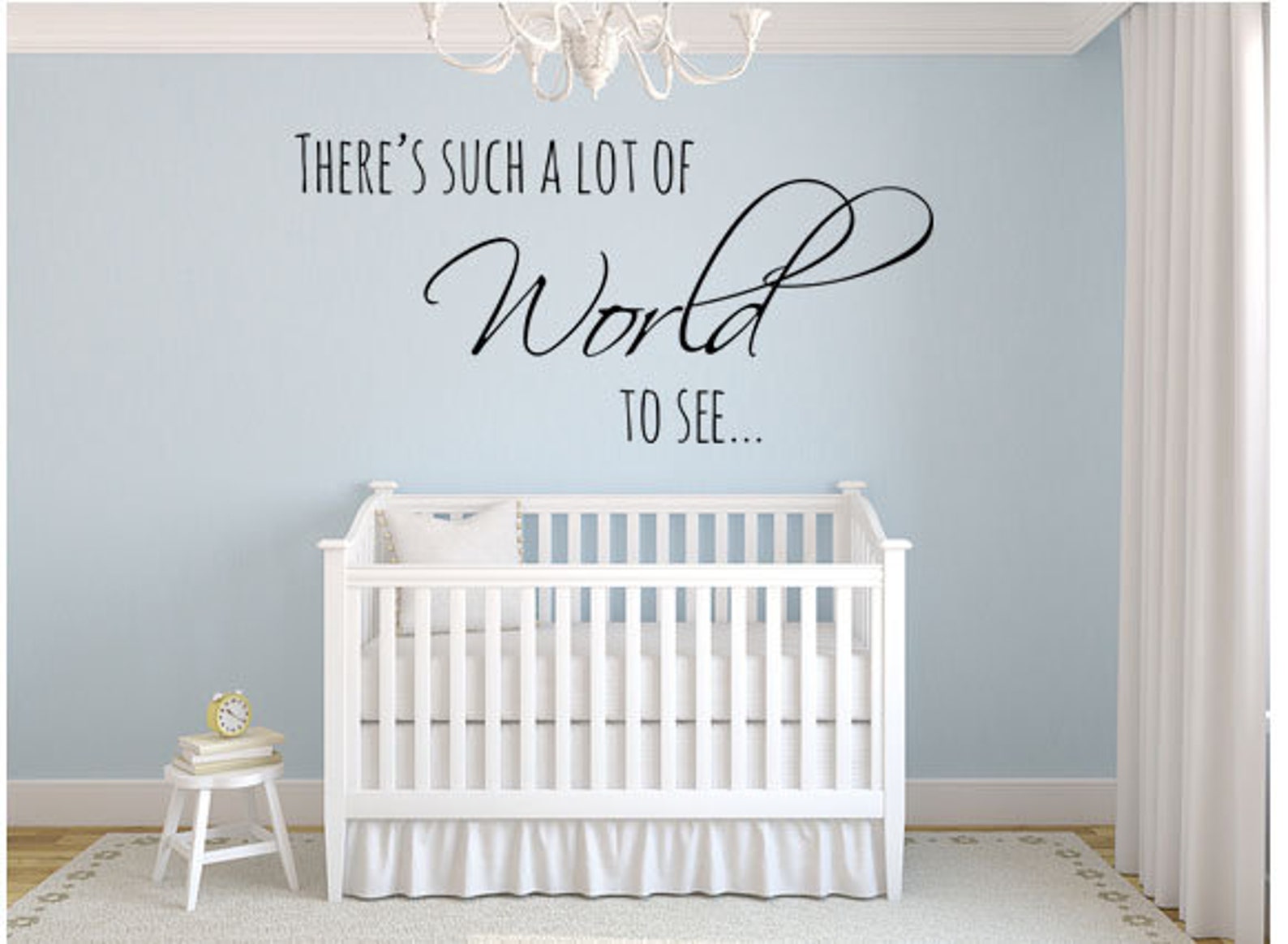 Nursery Vinyl Wall Decal Baby Room Sign Boy and Girl Room Etsy