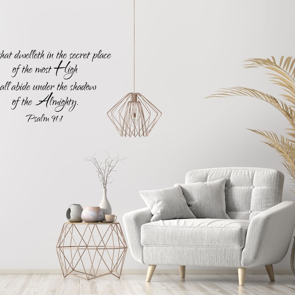 Kjv Wall Decal Etsy