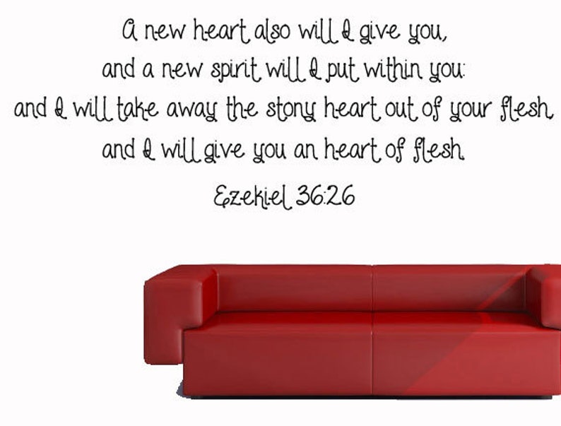 Christian KJV Bible Wall Decal Religious Wall Decor Etsy