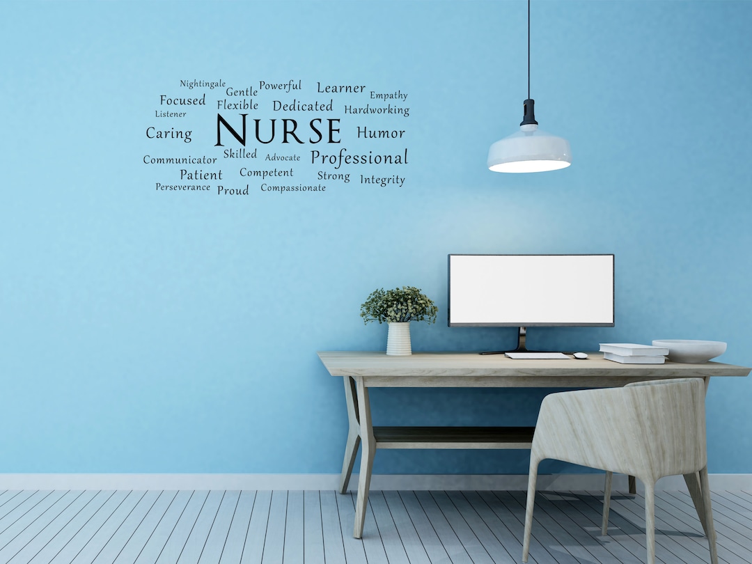 Nurse Decal Nurse Family Decal Gift Nurse Appreciation Nurse Vinyl Wall