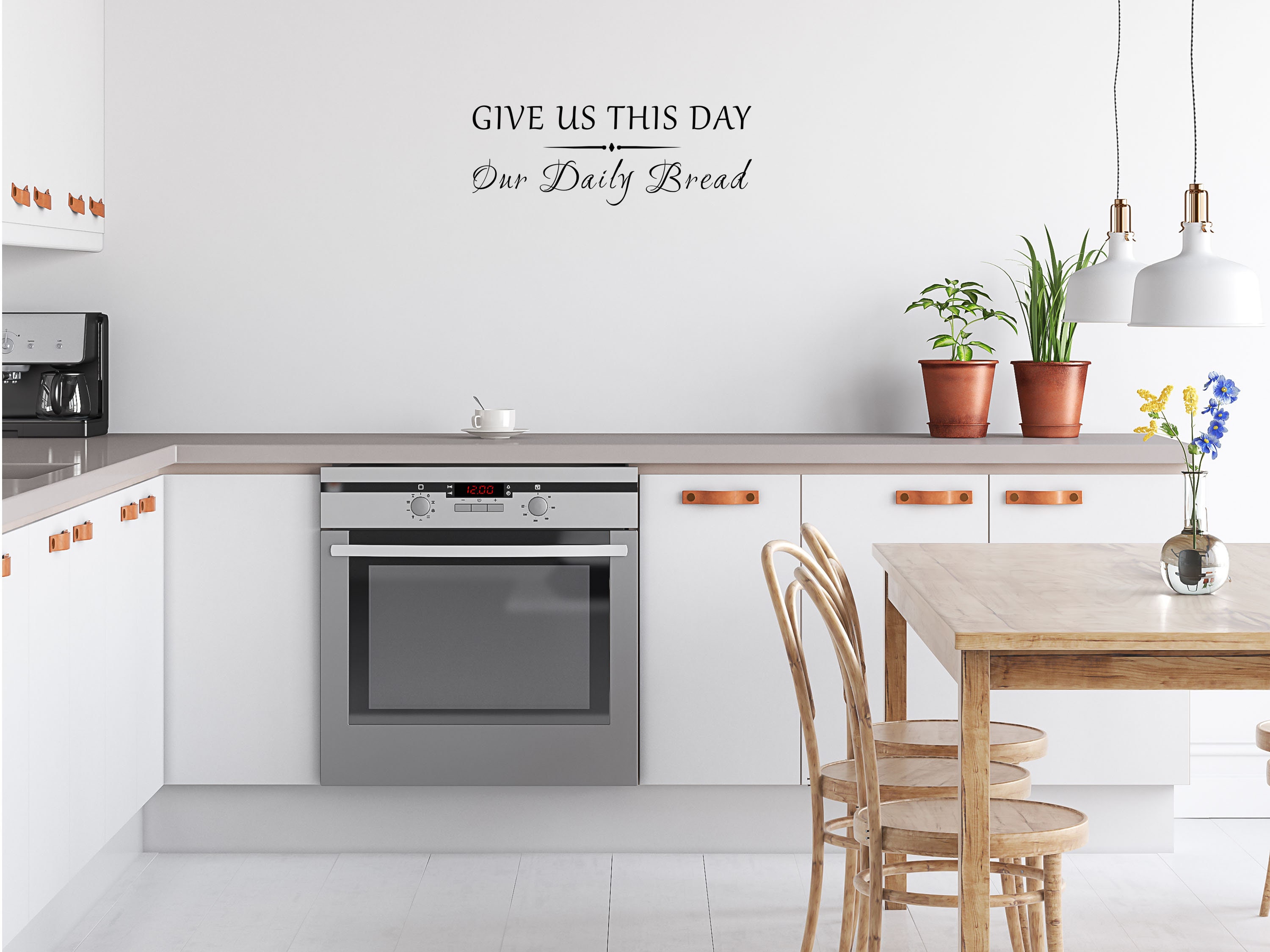 Give Us This Day Our Daily Bread Vinyl Wall Decal