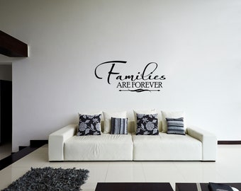 Living Room Wall Decor - Wall Decal Quote - Living Room Wall Decal - Family - Living Room Decor - Bedroom Home Decor - Bedroom Lettering