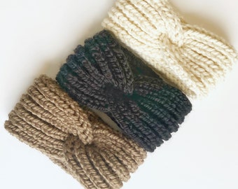 KNITTING PATTERN | Bulky Twisted Headband