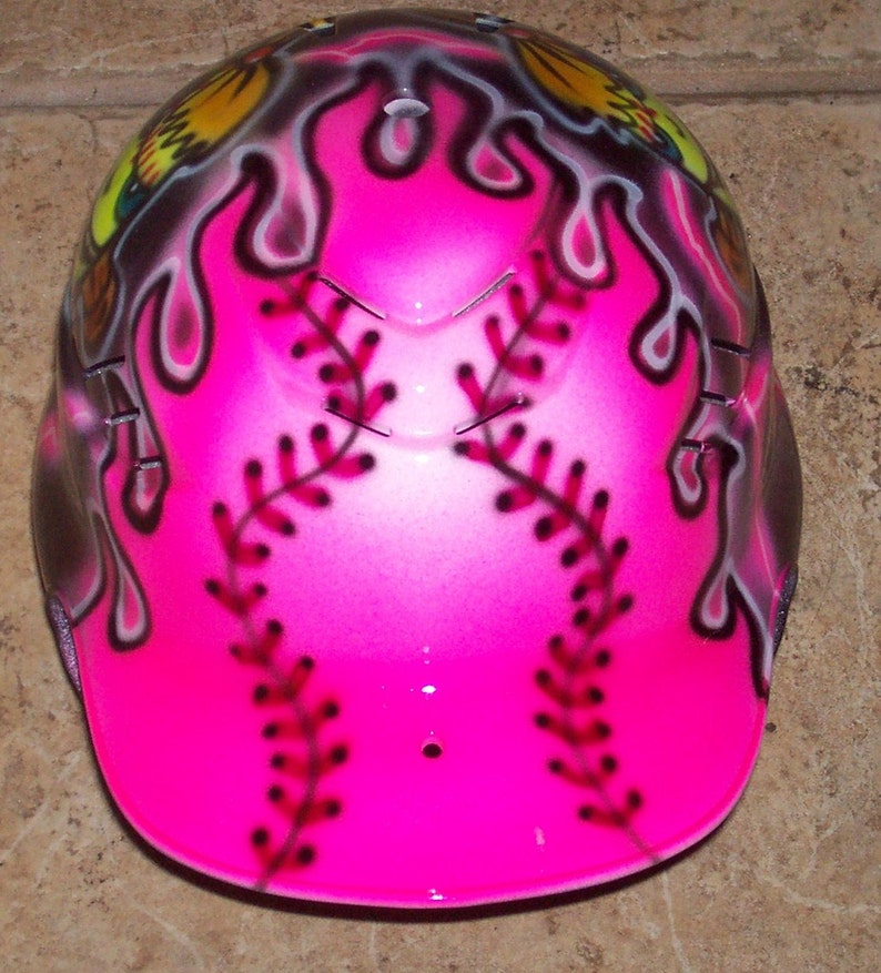 Softball Batting Helmet Airbrushed Fastpitch new Personalized Etsy