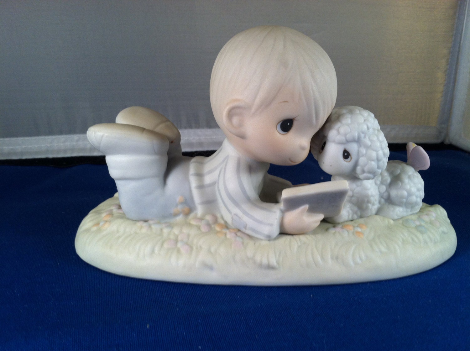 I Love To Tell The Story Precious Moments Figurine Boy | Etsy