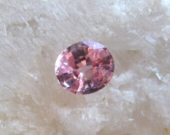 Peach sapphire