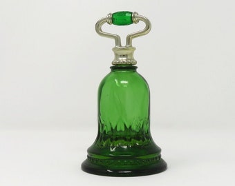 Vintage 1970s Avon Bottles - Women's Decanters - Emerald Bell 1978