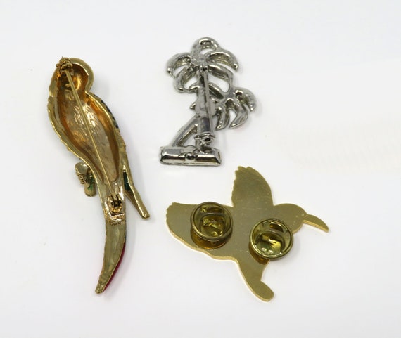Vintage 1980s and 1990s Assorted Pins and Brooche… - image 2