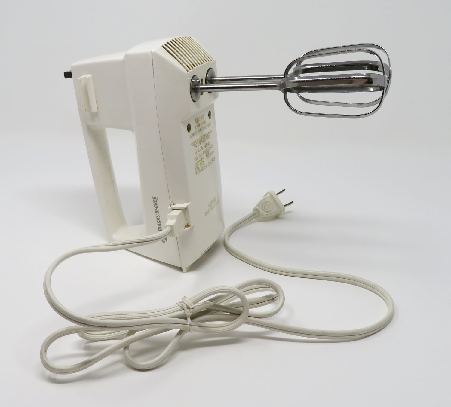 Vintage Black & Decker Multiple Speed Portable Hand Mixer - Tested