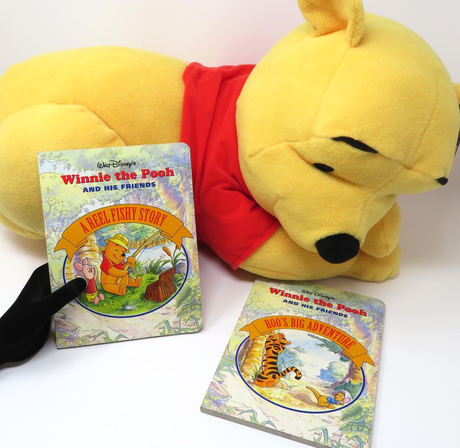 Vintage 1990s and 2000s Fisher Price Lounging Winnie the Pooh