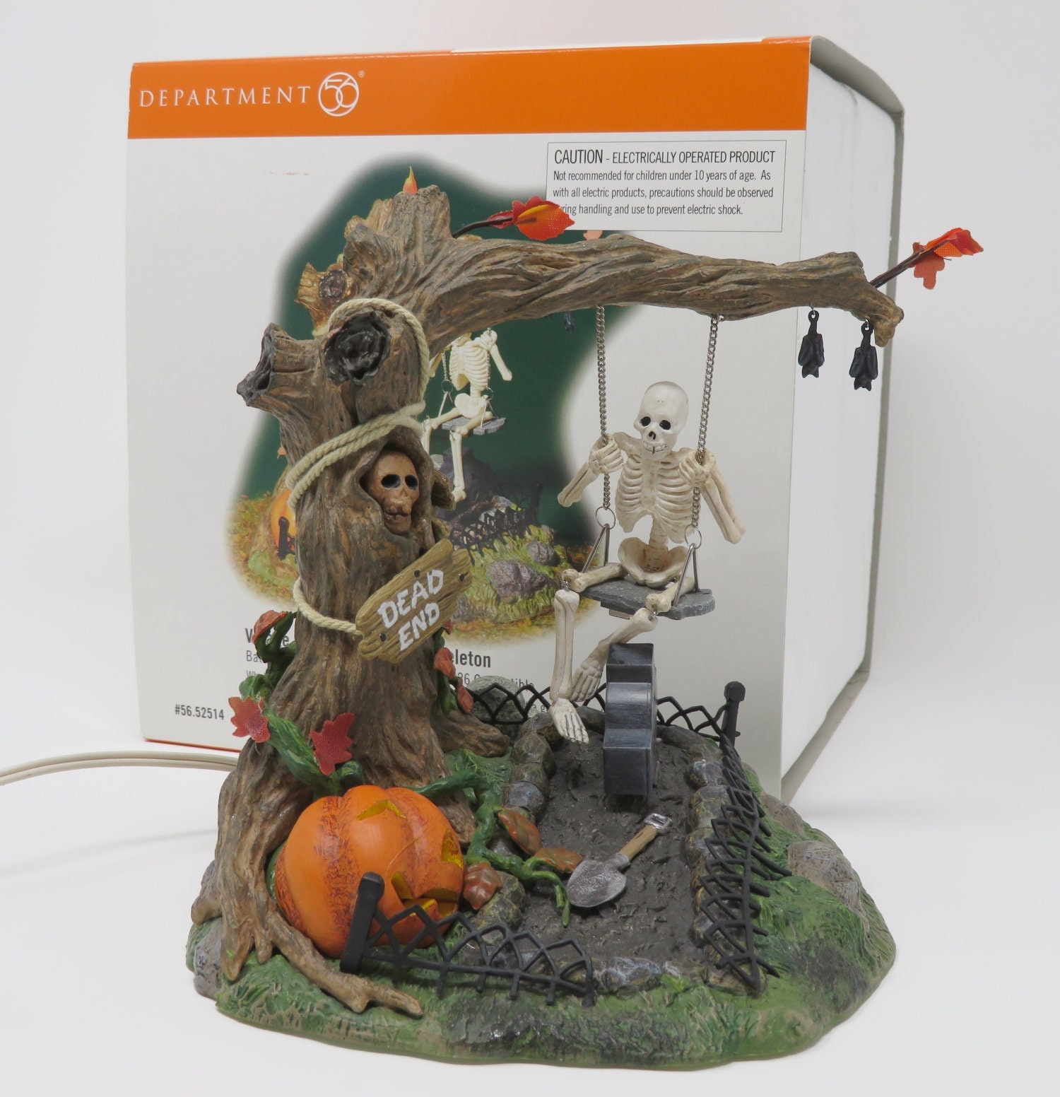 Vintage 2001 Department 56 Dept 56 Halloween Village Accessories