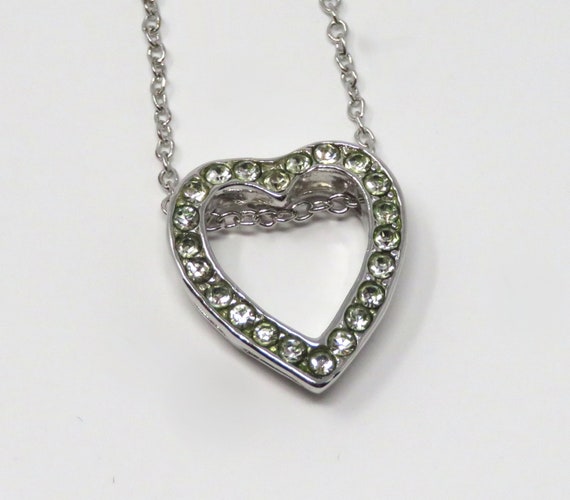 Vintage 1980s 14 Inch Silver Tone Chain Necklace … - image 9
