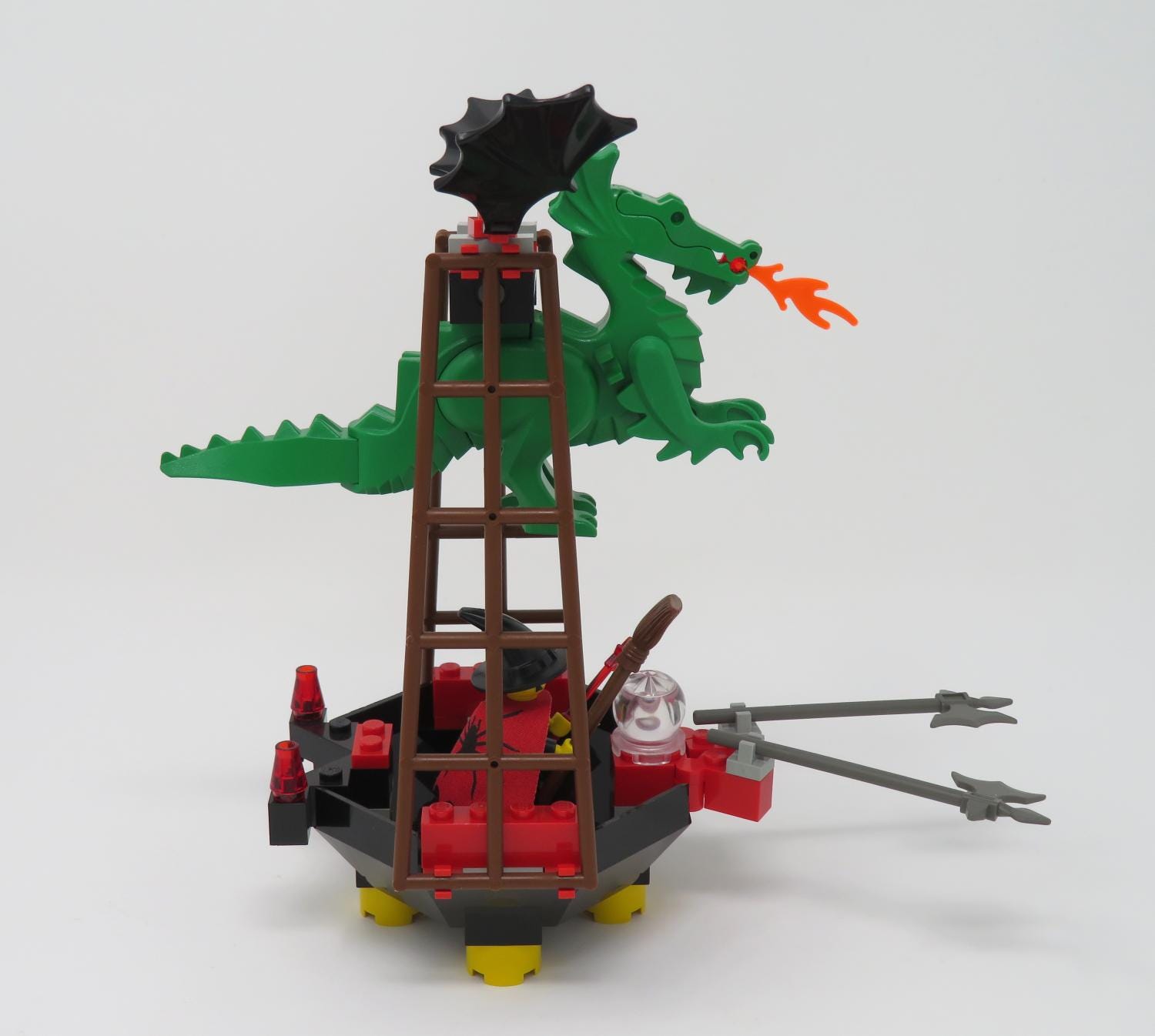 Vintage 1990s LEGO Witch's Windship 6037 | Fright Knights Set