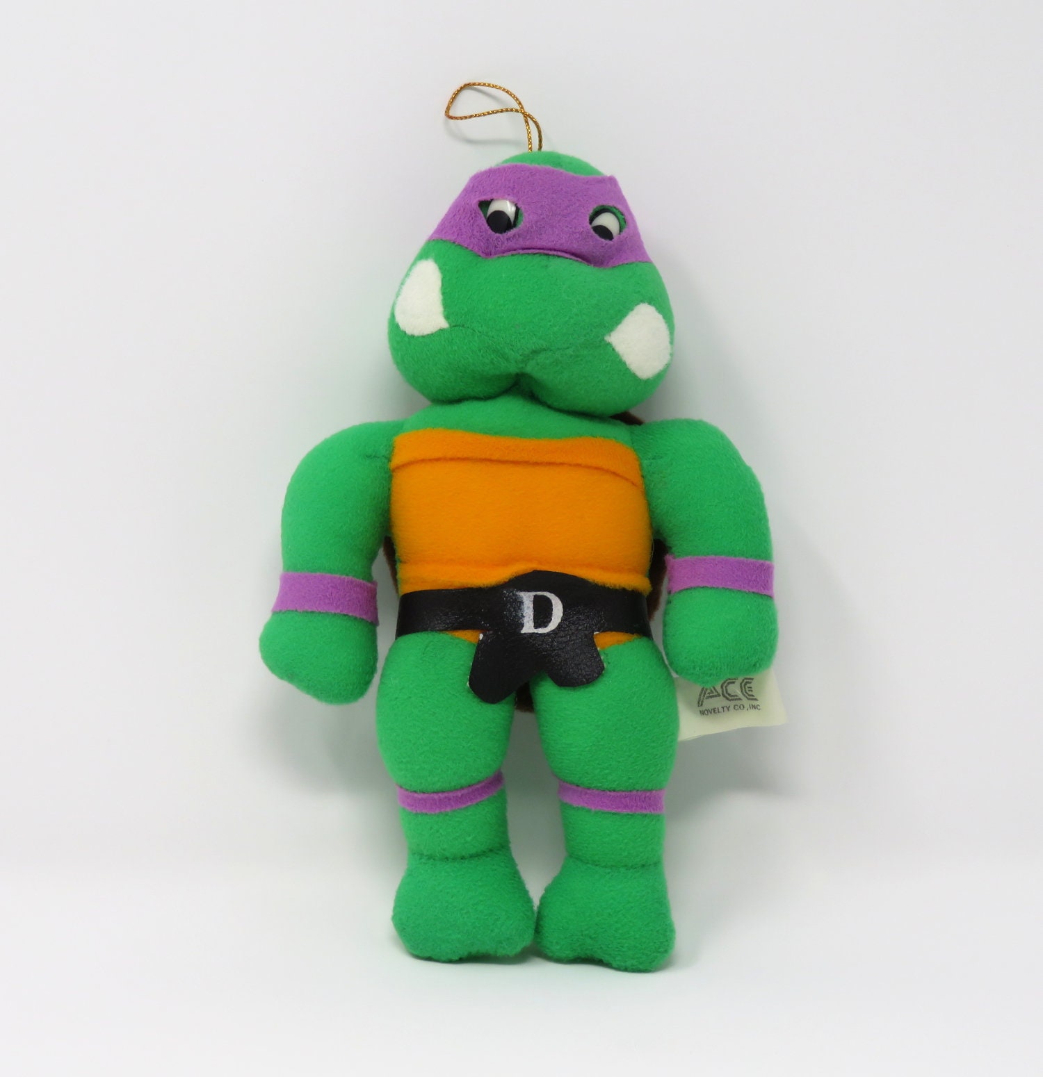 Teenage Mutant Ninja Turtles TMNT Leonardo Plush Christmas Stocking Damaged