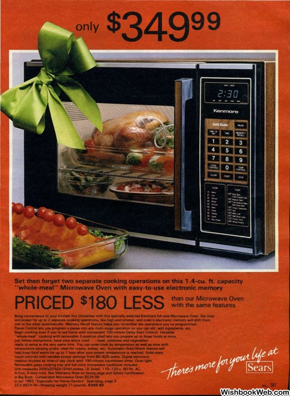 Kenmore Microwave Oven 