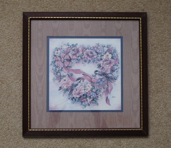 vintage 1990s homco home interiors and gifts chickadee and etsy
