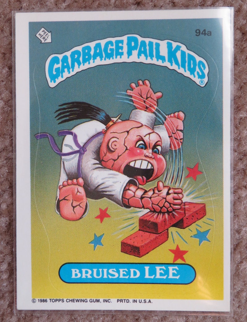 【昭和レトロ】O'NEILL ペーパーバケツ ヴィンテージ 約80サイズ Vintage 1986 Topps Garbage Pail Kids Original Series 3 Trading