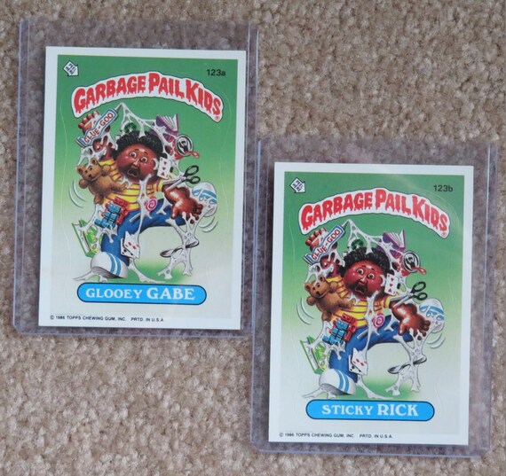 Vintage 1986 Topps Garbage Pail Kids Original Series 3 Trading
