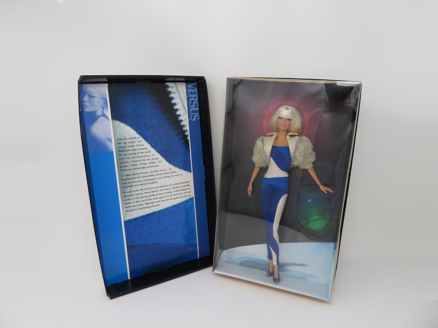 Vintage 2004 Versus Versace Barbie With Box, Limited Edition Gold