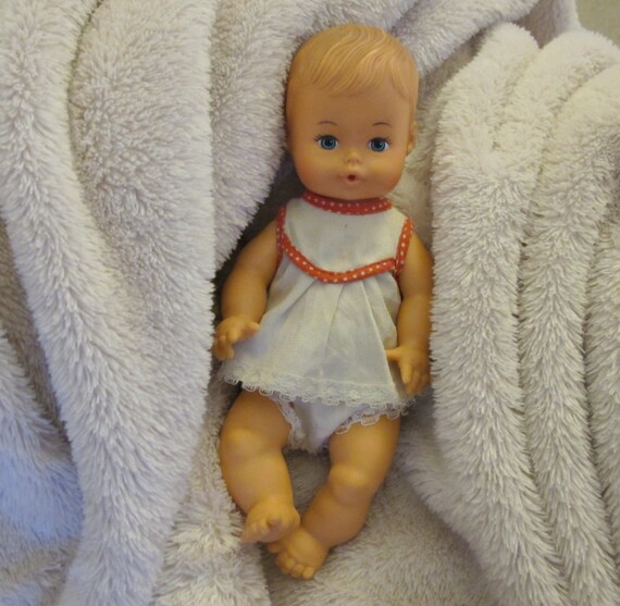 Vintage 1970s Playmates Little Softie Drink & Wet Vinyl Baby - Etsy