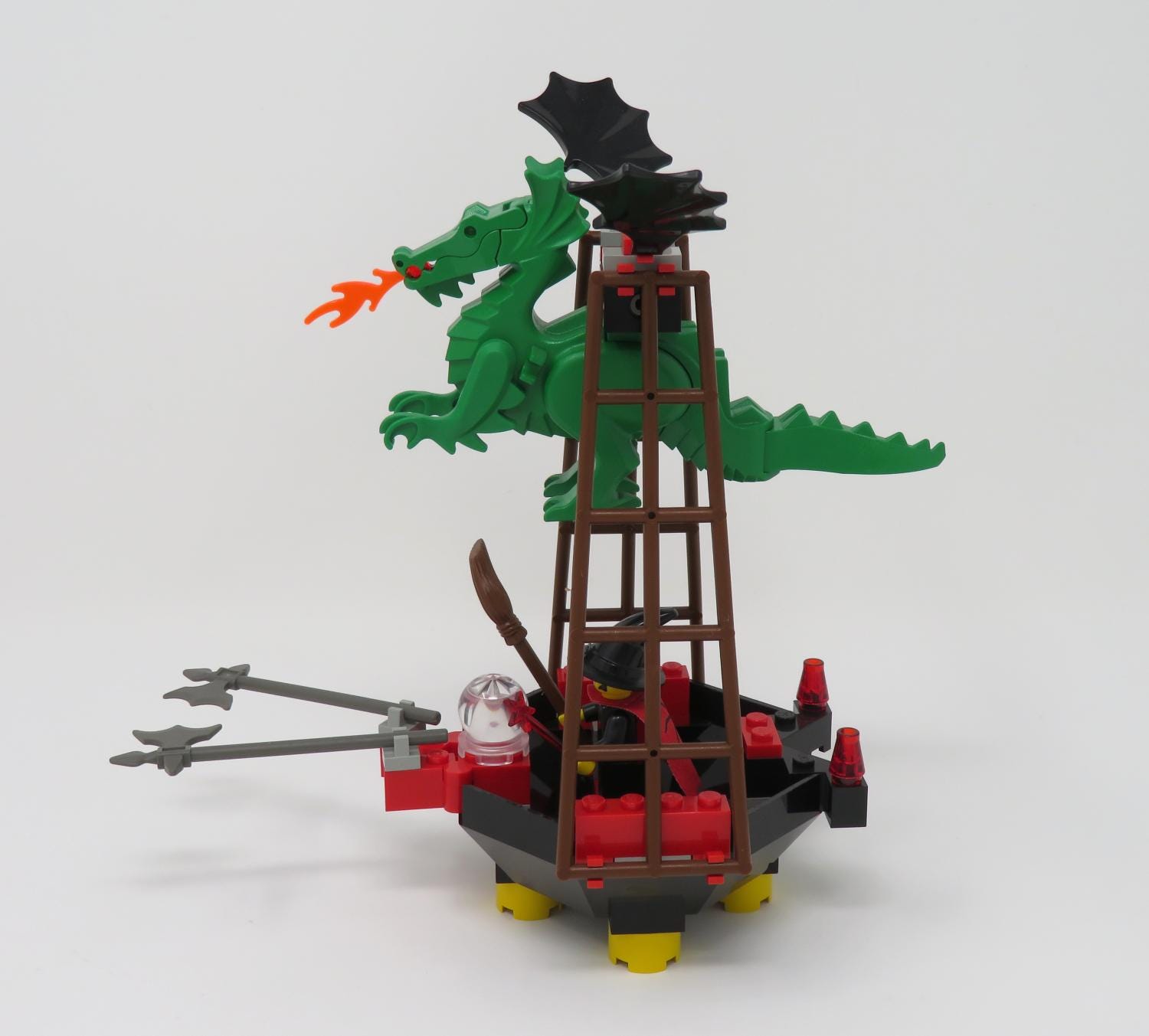 Vintage 1990s LEGO Witch's Windship 6037 | Fright Knights Set