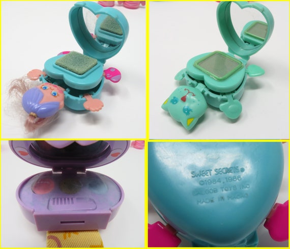 Vintage 1980s Retro Toys Sweet Secrets Assorted Transformable Jewelry Charms and More by Galoob Cool Cute Fun You Etsy Australia