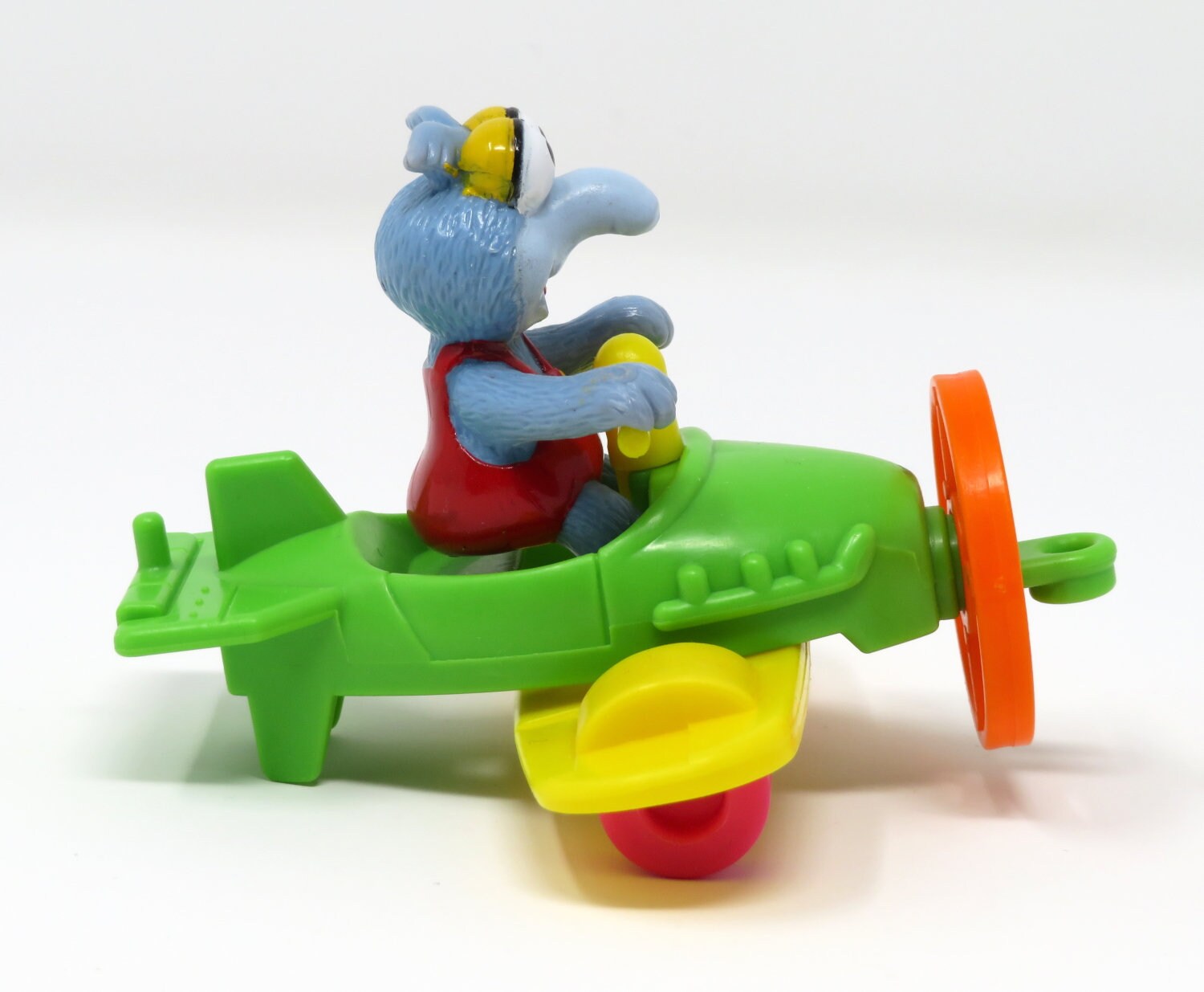 Vintage 1990 Jim Henson Muppet Babies Baby Gonzo Riding an