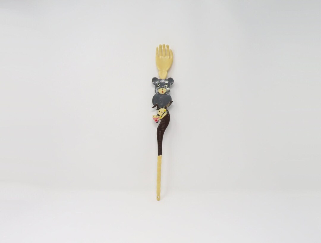 Vintage 1960s to 1970s Plastic Novelty Kitsch Bear Ass get It Back