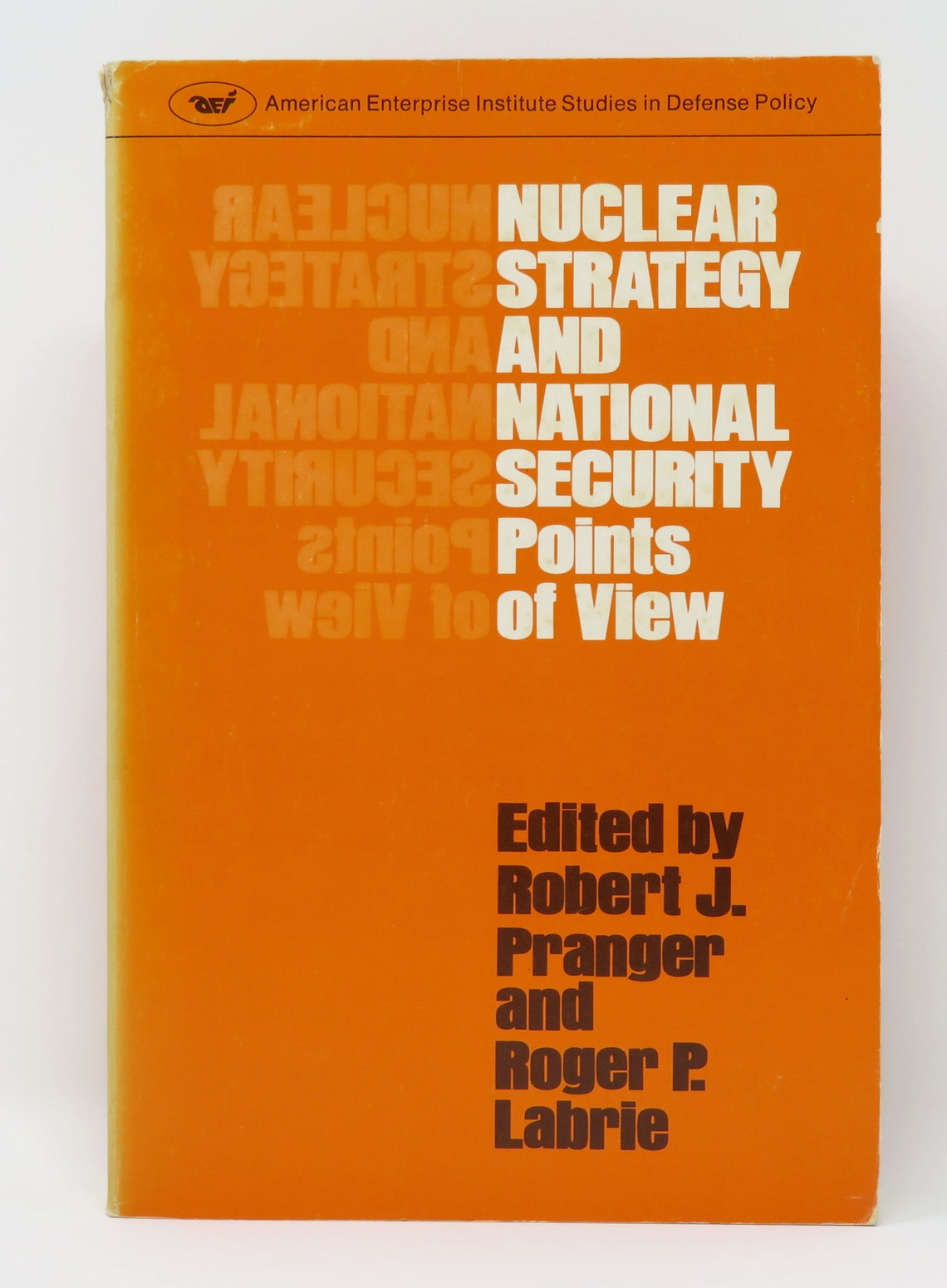 Vintage 1977 Large Paperback Book Nuclear Strategy and Etsy Denmark
